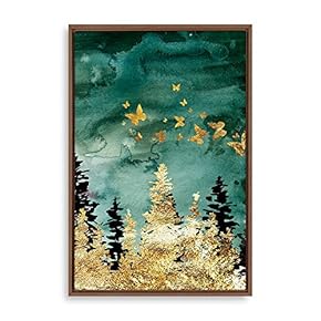 Framed Home Artwork Abstract Scenery Natural Landscape for...