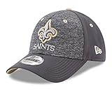 NFL New Orleans Saints Adult Men The League Shadow 2 9FORTY Adjustable Cap, One Size, Graphite