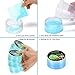 SuSenGo DIY Glow in the Dark Slime Kit- Blue, Green, Orange and Yellow Slimy Experiments