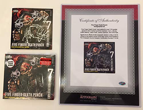 4 Finger+Justice+Deluxe+Autographed+booklet