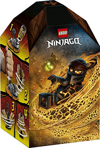 LEGO Ninjago 70685 Spinjitzu Burst Cole Spinner schwarz (48 Teile) – Bild 6