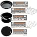 Air Fryer Accessories Set Especially for Phillips Gowise and Cozyna, Set of 6, Fit All 3.7QT - 5.3QT - 5.8QT, Kitchen Aid Gadget