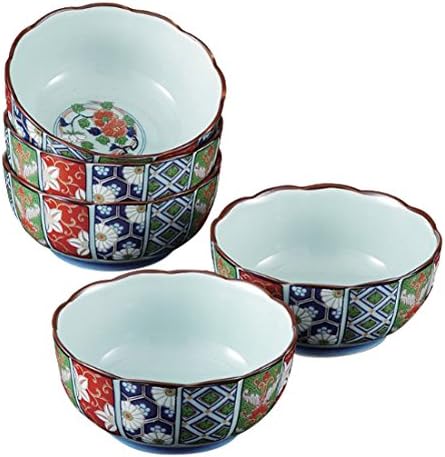 Amazon Co Jp 小鉢 おしゃれ 有田焼 古伊万里菊割 小鉢 セット Japanese Bowl Set Bowl X5pcs Porcelain Size Cm F13x6 No 0646 ホーム キッチン