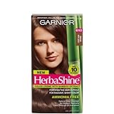 Garnier Nutrisse Herba Shine Hair Color Creme with Bamboo Extract - Light Ash Brown 610