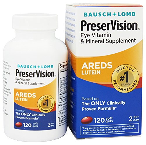 Preservision W/Lutein Vit Size 120ea Preservision W/Lutein Vitamin 120ea