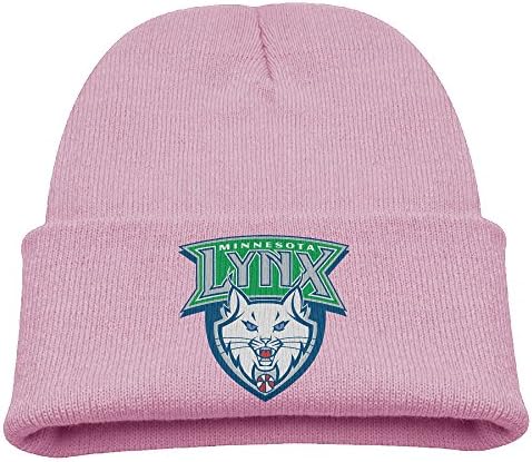 SHEAKA Minnesota Team Lynx Baby's Knitted MountaineeringCap Pink For Autumn And Winter