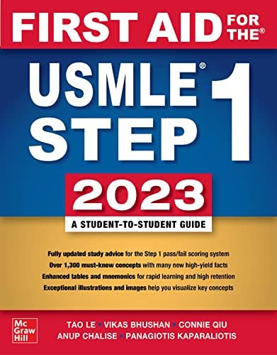 健康・医学 FIRST AID FOR THE USMLE STEP 1 2024 First Aid for the USMLE Step 1 2024: Le, Tao, Bhushan, Vikas, Qiu