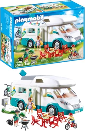 | Family Fun | Familien-Wohnmobil | mit abnehmbaren Dach | Spielzeug für Kinder ab 4 Jahren | 70088