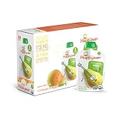 Happy Baby Organic Stage 1 Baby Food, Starting Solids, Pears, 3.5 oz (Pack of 16)