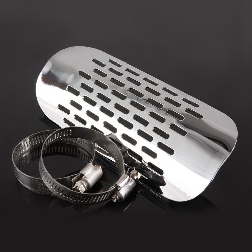 KiWAV exhaust muffler cover punching type for Harley-Davidson
