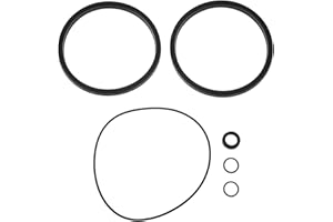 Micro Traders 6pcs Bead Breaker Cylinder Seal Kit for Tire Changer Machine 186mm Bore Hydraulic Cylinder Repair