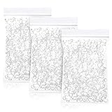 Brodi Fishbowl Beads for Crunchy Slime, 3 Pack Clear Plastic Vase Filler Beads for Homemade Slime, 7mm/0.28 inch Clear Fishbowl Beads for Slime DIY Craft ((180g/6.35 Ounces)