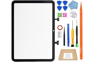 JPUNG for iPad 10 (10th Generation 2022) A2696 A2757 A2777 Screen Replacement Digitizer Glass Touch Kits, for iPad 10th Gen 10.9 Inch, Full Repair Sets(10.9" Screen)