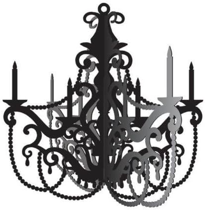 Creative Converting Party in Paris Hanging Chandelier Decoration