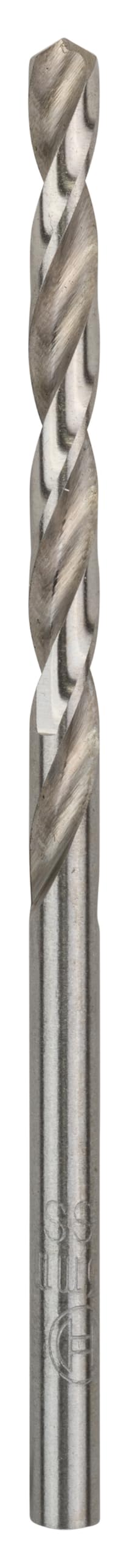 Bosch 10x PRO Metal HSS-G Twist Drill Bit Standard Length (for Non-ferrous metals, Steel, Ø 4,30 mm, Professional Accessory Rotary Drill/Drivers)