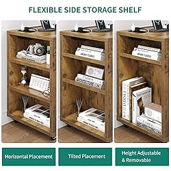 YITAHOME File Cabinet with Charging Station, Mobile