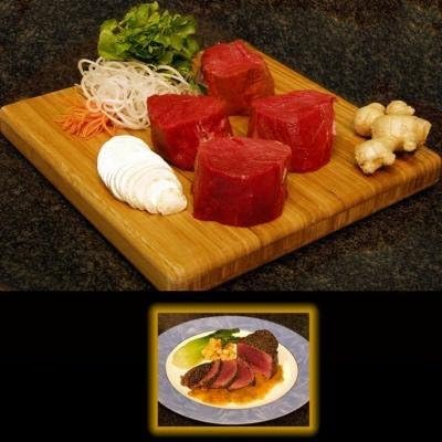 Blackwing Ostrich US9328-8-10 Organic Piedmontese Beef Filet Mignon Special