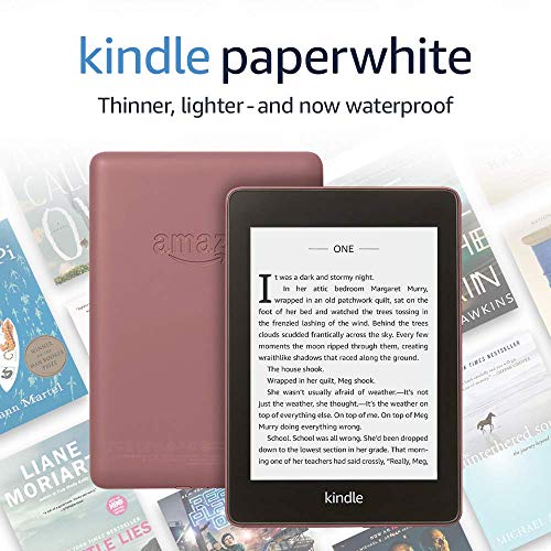 Kindle Paperwhite (previous generation 2018 release) Waterproof