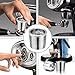 Refillable Coffee Capsules Upgraded Stainless Steel Reusable Coffee Filter Compatible with illy Coffee Capsule Machine
