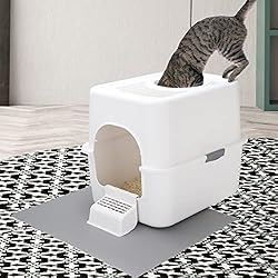 Sfozstra Cat Litter Box with Lid, Fully Enclosed