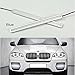 RioRand 2 Pcs 6W 6000K Waterproof Aluminum High Power Xenon Slim LED Light Daytime Running Light SUV Sedan Coupe Vehicle Lamp (Silver Blue)