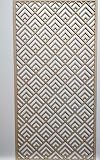 Grille De Cache Radiateur LaserKris – Motif Stellaire – MDF 3mm – Blanc Apprêté 600x620mm