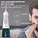 Ovonni Portable Water Flosser Cordless Oral Irrigator Electric USB Rechargeable Dental Care with 3 Modes and 200ML Water Tank IPX7 Waterproof Teeth Cleaner with 4 Jet Tips Replacement and Storage Bag