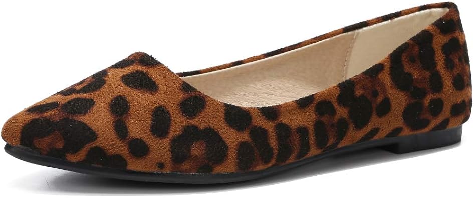 leopard flats amazon