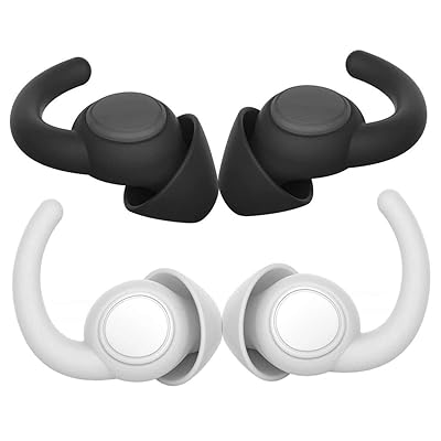 ASTYKA 2 Pairs Reusable Ear Plugs for Sleeping Noise Cancelling ，Suitable for Shooting, Swimming, Work, with Good Sound Blocking Effect