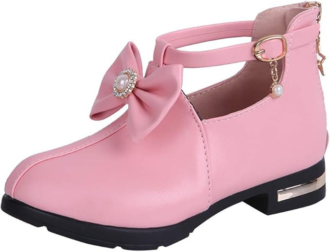 Amazon Co Jp ドレスシューズ 女の子 キッズシューズ 滑り止め 子供靴 オシャレ ベビーシューズ ガールズ 発表会靴 蝶結び エナメル靴 防水 ダンスシューズ 軽量 春夏 フォーマル 靴 ピアノ 結婚式 ローヒール つま先保護 パーティー ピンク 赤 黒 服 ファッション小物