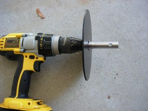 hand auger drill adapter