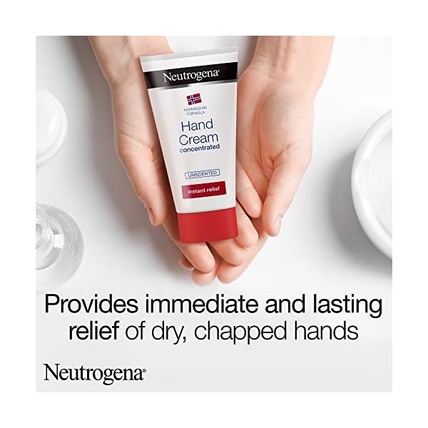 Neutrogena-Norwegian-Formula-Hand-Cream-Concentrated-Unscented-75-ml-Immediate-and-Lasting-Relief-300-Applications Neutrogena Norwegian Formula Hand Cream Concentrated Unscented, Immediate and Lasting Relief With Glycerin, 75 ml (300…