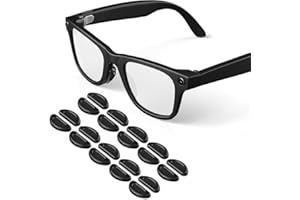 Compatible with Ray-Ban Meta Wayfarer Eyeglass Nose Pad, 8 Pairs Soft Silicone Nose Pads, Anti Slip Replacement Nose Pads