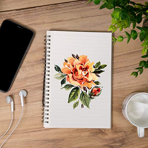 Labkiss-Spiral-Notebook-A5-Wide-Ruled-Journals-Bulk-80-Sheets-per-Book-Thick-Paper-Travel-Journaling-Set-for-Travelers-Students-Office-Wirebound-Diary-Planner-57x83-inch-4-Pack