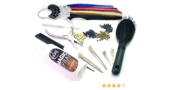 Amazon Com 1000 Pcs Micro Ring Beads Locks System For I Shape