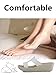 Sneeyid Women's Fashion and Comfortable Slip-On Lightweight Platform Wedge Simple Slide Sandals