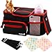 Universal Stroller Organizer Bag with Cup Holders Fits for Stroller like Uppababy, Baby Jogger, Britax, Bugaboo, BOB, Umbrella,Caddy Parent Console and Pet Stroller Accessories