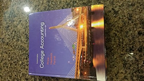 College Accounting: Chapters 1-30