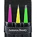 Tweezers for Eyebrows Set of Three- Includes Case with Professional Pointed Needle Nose, Slant & Straight Precision Stainless Steel- Ingrown Hair Nose, Hair Eyebrow & Splinters (Multi) (Multi)