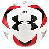 Under Armour Desafio 395 Soccer Ball, White/Risk Red, Size 5