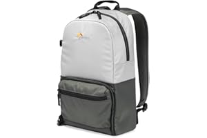 Lowepro LP37234-PWW Truckee BP 150 LX Outdoor Camera Backpack, Fits 10 inch Tablet, for Compact DSLR/Mirrorless, Sony, Canon, Nikon, with 2nd lens, Gimbal, Video Drone, DJI, Osmo, Mavic, Light Grey