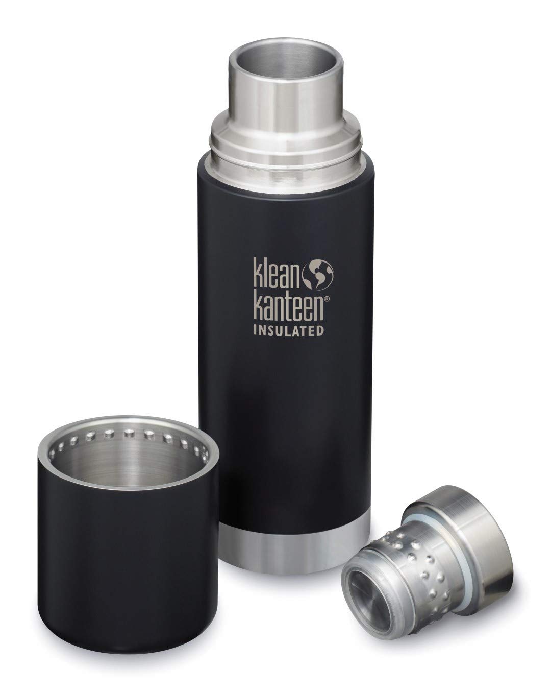 Klean Kanteen Unisex - Adults 500ml KleanKanteen TKPro-SB Shale Black (Matte)