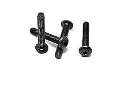 iexcell 50 Pcs M5 x 30 Thread Pitch 0.8 mm Alloy