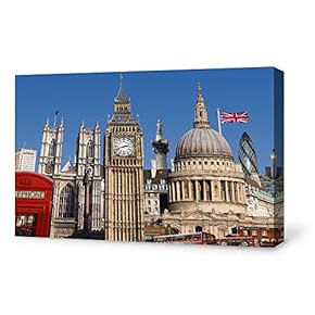 for Living Room Bedroom Home Artwork Paintings Charming Civic Landscape
