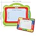 Leo & Tomi Large Magnetic Drawing Board for Kids & Toddlers | 2019 New Colorful Set Includes Big Erasable Magna Doddle + Small Magic Aqua Doodle Mat, Sketching Pad for Learning & Writing