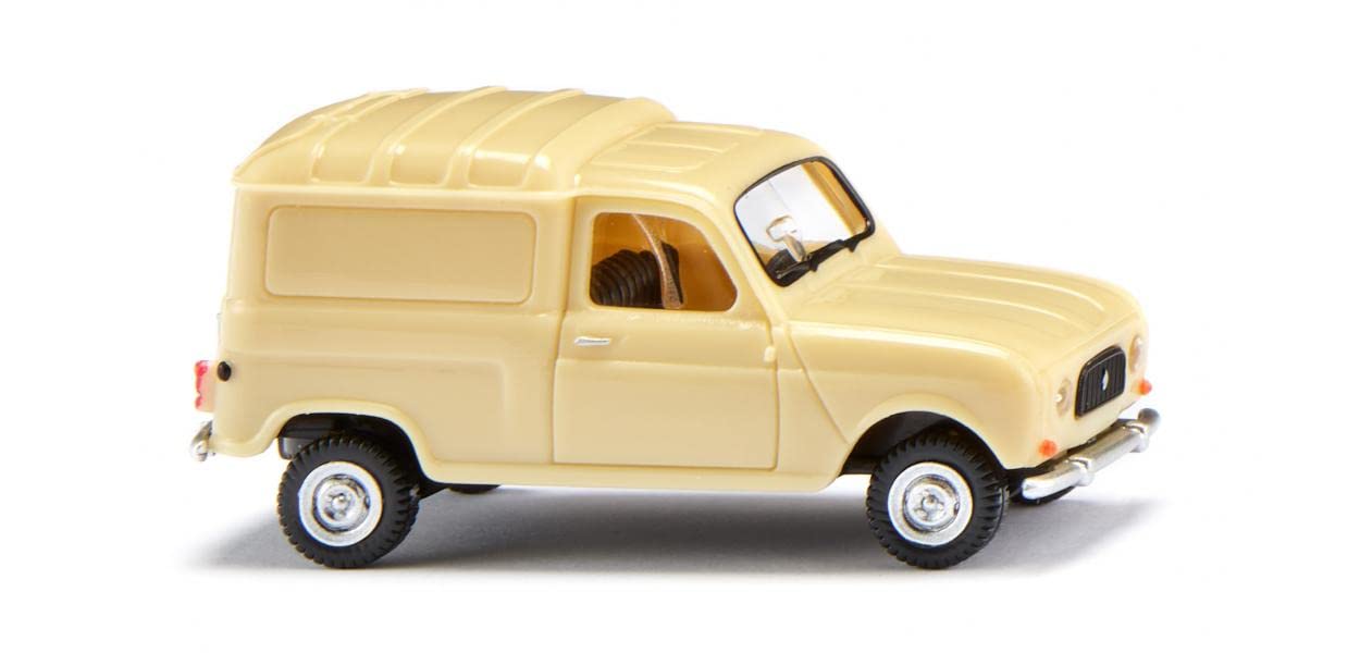 Wiking 022505 Renault 4 Box Van Ivory 1961-67
