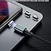Magnetic Charging Cable MAGNITTO 3 in 1 - Magnetic Adapter - USB C Magnetic - Micro USB Magnetic Cable - USB Type C Power Cable - Compatible Quick Charge 3.0 chargers - 3ft, the newest model 2018 GEN4
