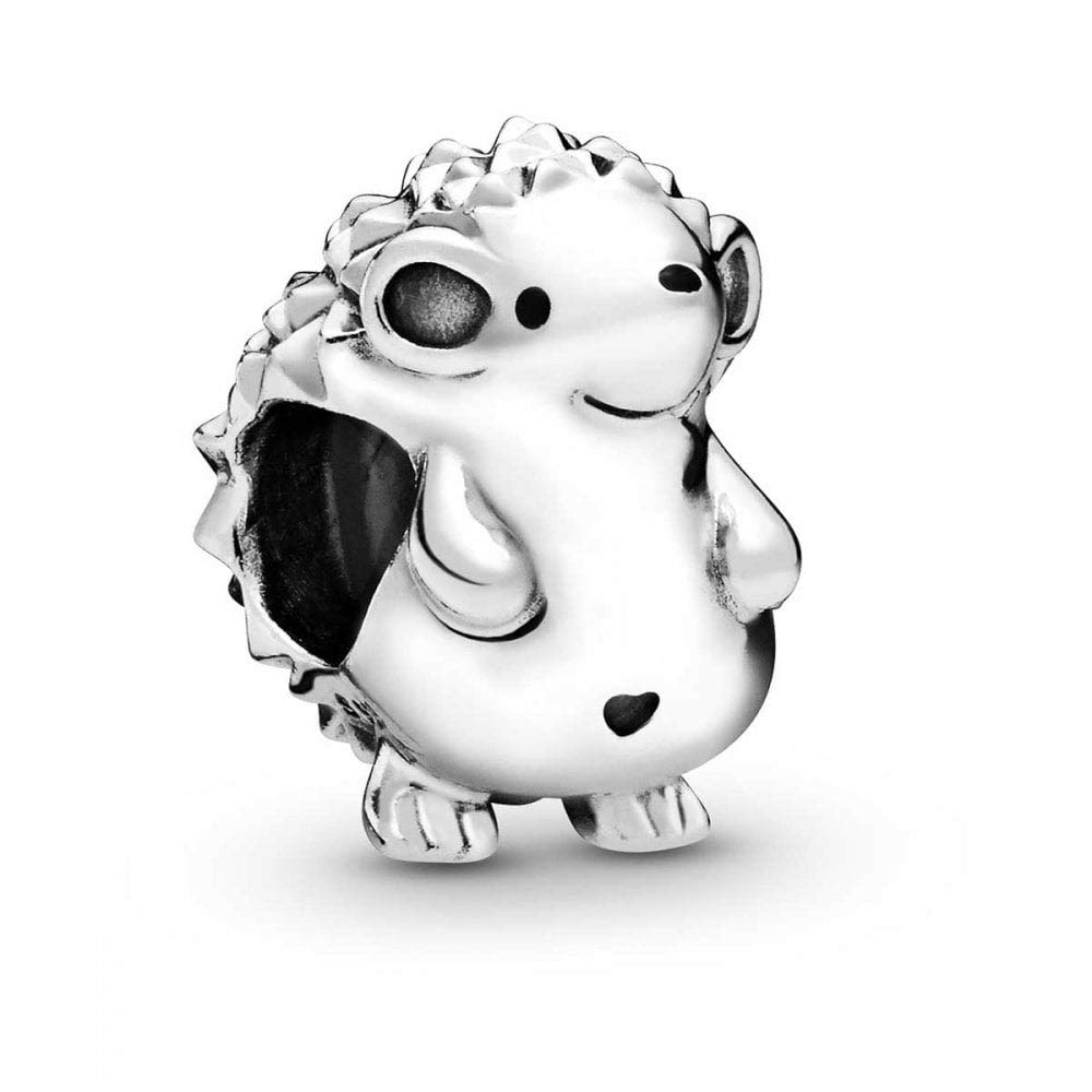 FGT Hedgehog Bead Charm for Bracelets Necklaces Pendants Animal Charms Gift for Girlfriend Women Girl Daughter Mum Sister Granddaughter Valentine Family Birthday