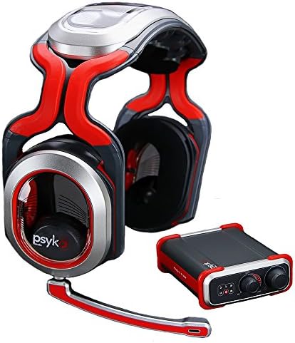 Psyko Patented Unprocessed 5.1/7.1 Surround Sound Professional Gaming Headset