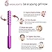 NGlare Face Massager Beauty Roller Wand Derma Facial Skin Care Uplift Tool - Young and Smooth Skin - Germanium Face-lift - Best for Men and Women- Purple